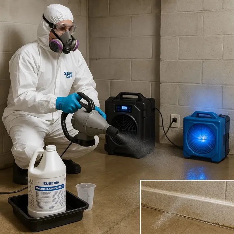 Sanitization and Odor Removal process in Beachwood, NJ